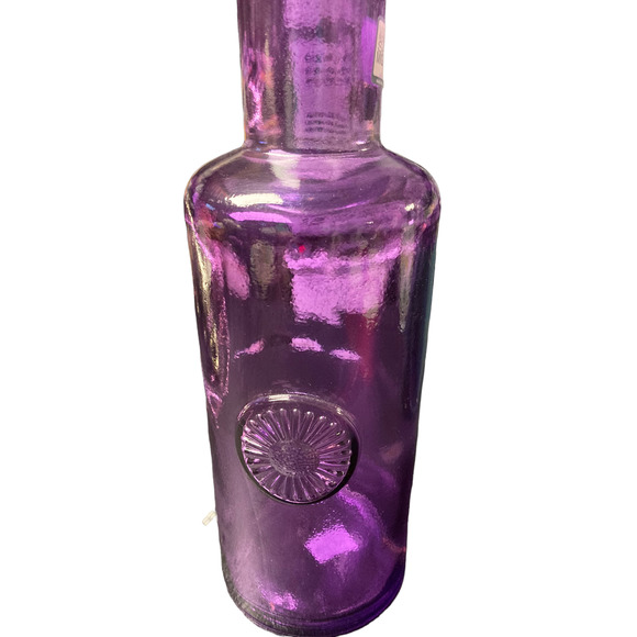 San Miguel Dining San Miguel By Vidrios Purple 1 Vase Bottle 10
